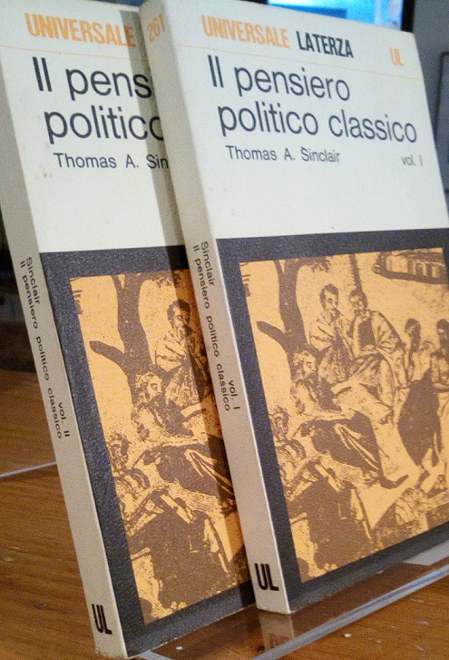 IL PENSIERO POLITICO CLASSICO - 2 VOLUMI