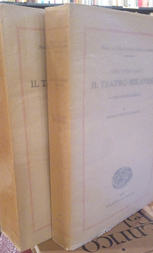 IL TEATRO MILANESE - 2 VOLUMI