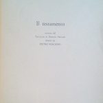 IL TESTAMENTO - ESTRATTO DAL "TRATTATO DI DIRITTO PRIVATO" DIRETTO …