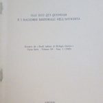 ILLO EGO QUI QUONDAM E I RACCORDI EDITORIALI DELL'ANTICHITA' - …
