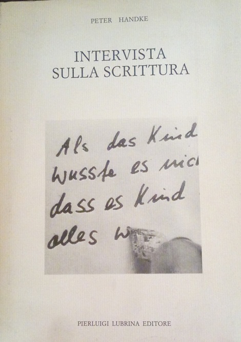INTERVISTA SULLA SCRITTURA