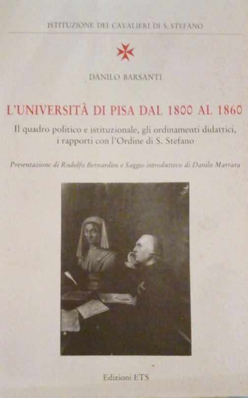 L'UNIVERSITA' DI PISA DAL 1800 AL 1860 - IL QUADRO …