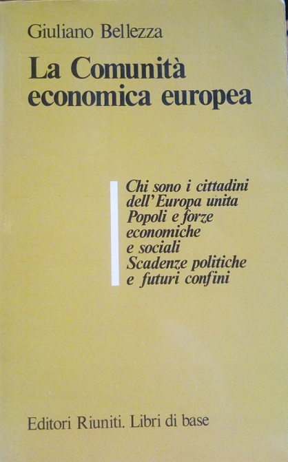 LA COMUNITA' ECONOMICA EUROPEA - CHI SONO I CITTADINI DELL'EUROPA …