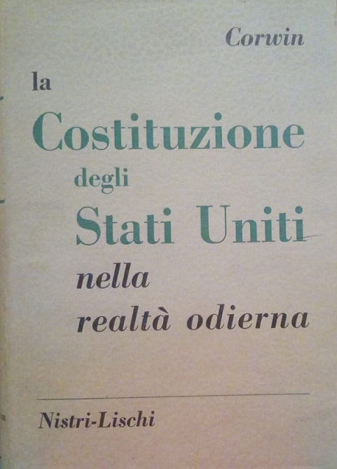 LA COSTITUZIONE DEGLI STATI UNITI NELLA REALTA' ODIERNA