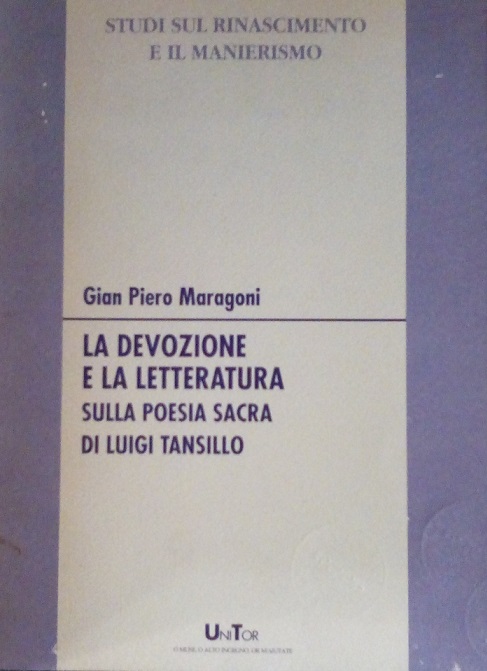 LA DEVOZIONE E LA LETTERATURA - SULLA POESIA SACRA DI …
