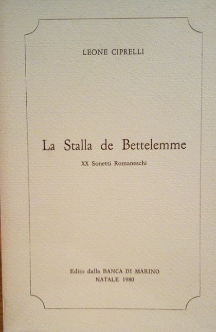 LA STALLA DE BETTELEMME