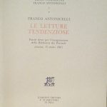 LE LETTURE TENDENZIOSE - PAROLE DETTE PER L'INAUGURAZIONE DELLA BIBLIOTECA …