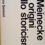 LE ORIGINI DELLO STORICISMO