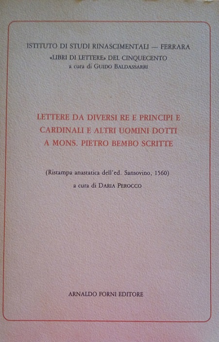 LETTERE DA DIVERSI RE E PRINCIPI E CARDINALI E ALTRI …