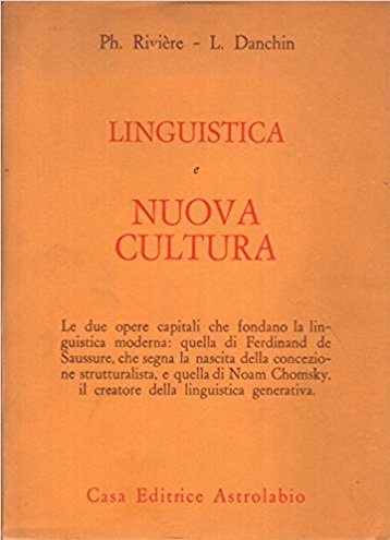 LINGUISTICA E NUOVA CULTURA