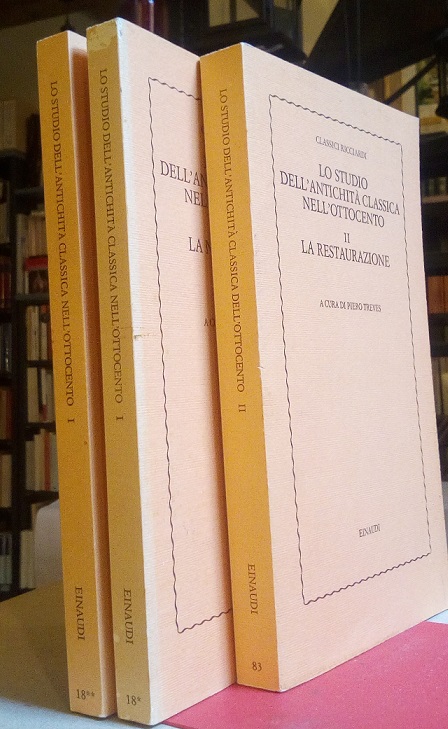 LO STUDIO DELL'ANTICHITA' CLASSICA NELL'OTTOCENTO - 2 VOLUMI