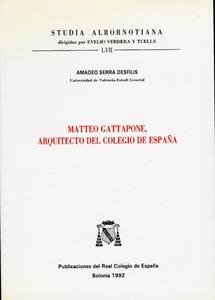 MATTEO GATTAPONE, ARQUITECTO DEL COLEGIO DE ESPANA