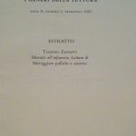 MONTALE ALL'INFRAROSSO. LETTURA DI MERIGGIARE PALLIDO E ASSORTO - ESTRATTO …