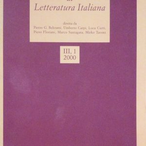 NUOVA RIVISTA DI LETTERATURA ITALIANA 1 - 2000
