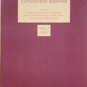 NUOVA RIVISTA DI LETTERATURA ITALIANA 1/2 -2003