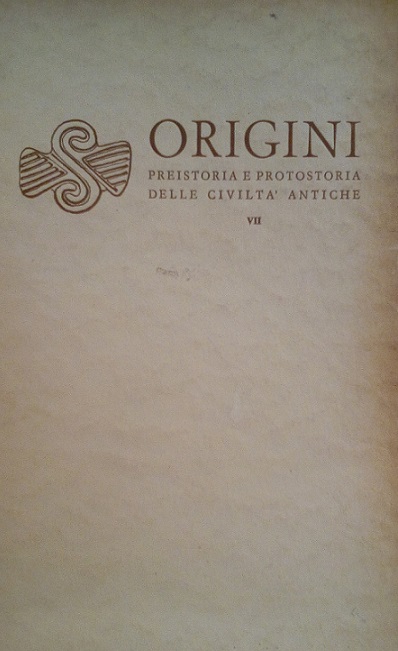 ORIGINI - RIVISTA - 7/1973