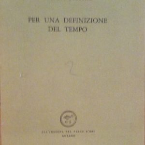 PER UNA DEFINIZIONE DEL TEMPO