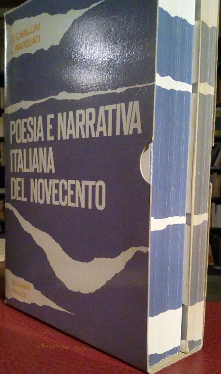 POESIA E NARRATIVA ITALIANA DEL NOVECENTO - 2 VOLUMI