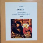 POESIE - EDIZIONE CRITICA A CURA DI MASSIMILIANO ANDREOLI