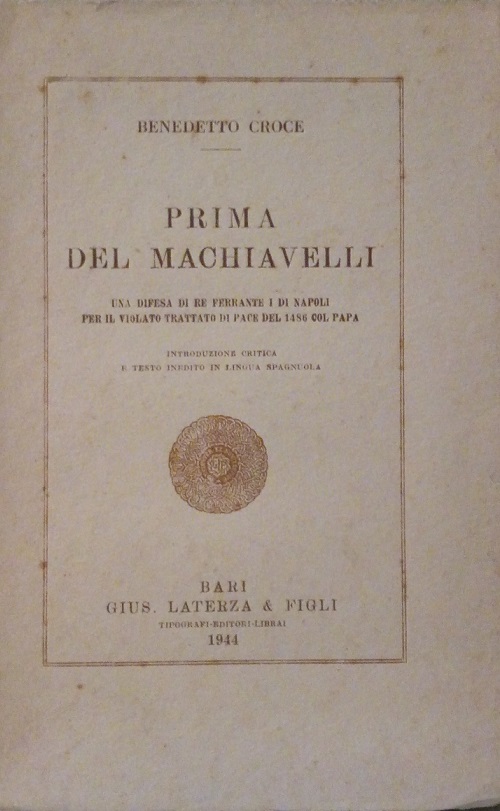 PRIMA DEL MACHIAVELLI - UNA DIFESA DI RE FERRANTE I …
