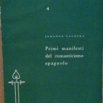 PRIMI MANIFESTI DEL ROMANTICISMO SPAGNOLO