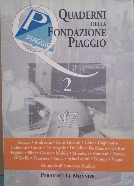 QUADERNI DELLA FONDAZIONE PIAGGIO - 2-97