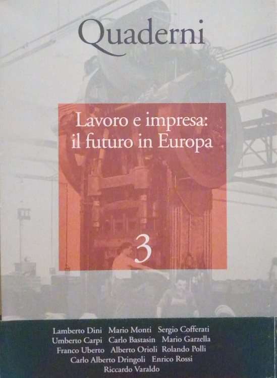 QUADERNI DELLA FONDAZIONE PIAGGIO - 3-1996