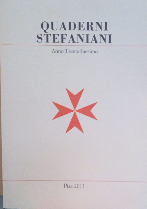 QUADERNI STEFANIANI - ANNO TRENTADUESIMO