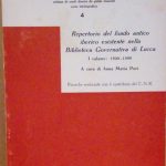REPERTORIO DEL FONDO ANTICO IBERICO ESISTENTE NELLA BIBLIOTECA GOVERNATIVA DI …