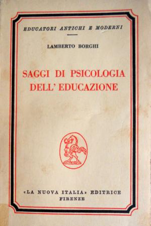 SAGGI DI PSICOLOGIA DELL'EDUCAZIONE