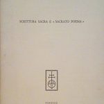 SCRITTURA SACRA E SACRATO PROBLEMA - ESTRATTO DA "DANTE E …