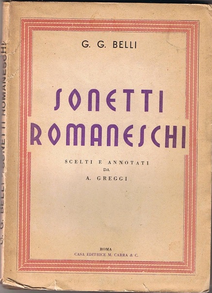 SONETTI ROMANESCHI