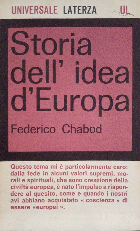 STORIA DELL'IDEA D'EUROPA