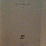 STUDI ISPANICI 1989