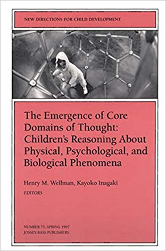 THE EMERGENCE OF DOMAINS OF THOUGHT: CHILDREN'S REASONING ABOUT PHYSICAL, …