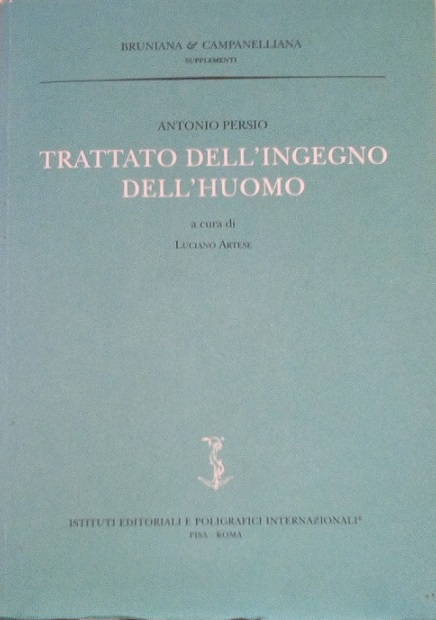 TRATTATO DELL'INGEGNO DELL'HUOMO