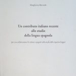UN CONTRIBUTO ITALIANO RECENTE ALLO STUDIO DELLA LINGUA SPAGNOLA (PER …
