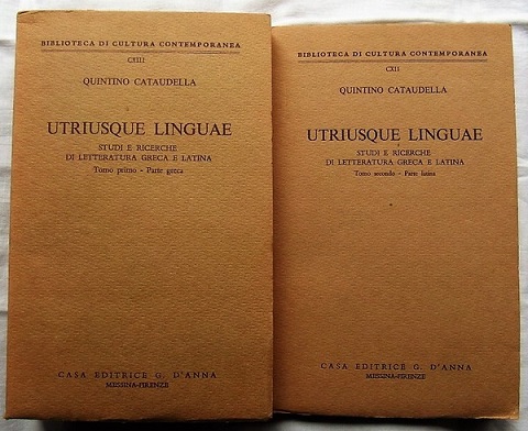 UTRIUSQUE LINGUAE