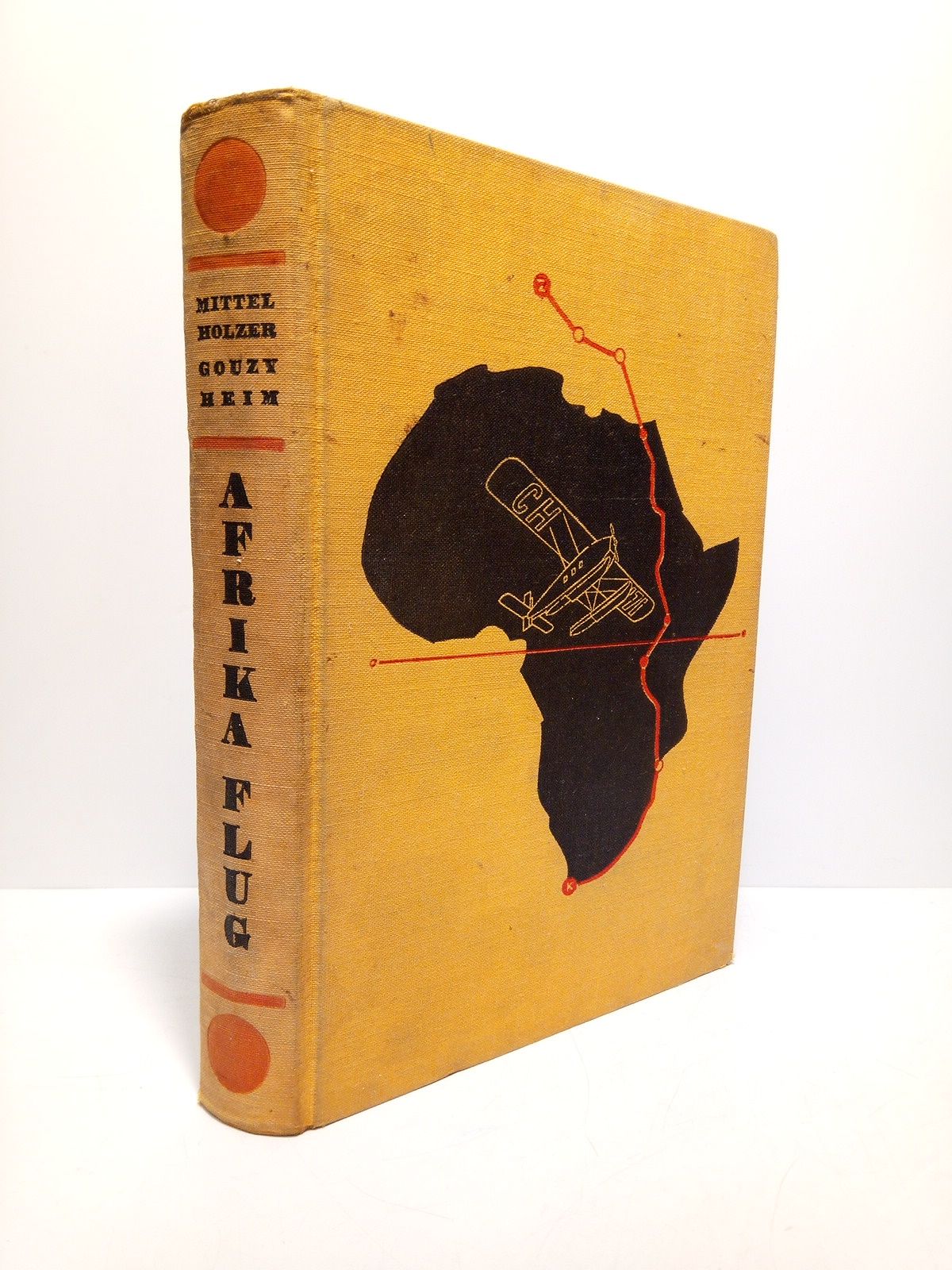 Afrika Flug. Im wasserflugzeug "Switzerland" von Zürich über den Dunklen …