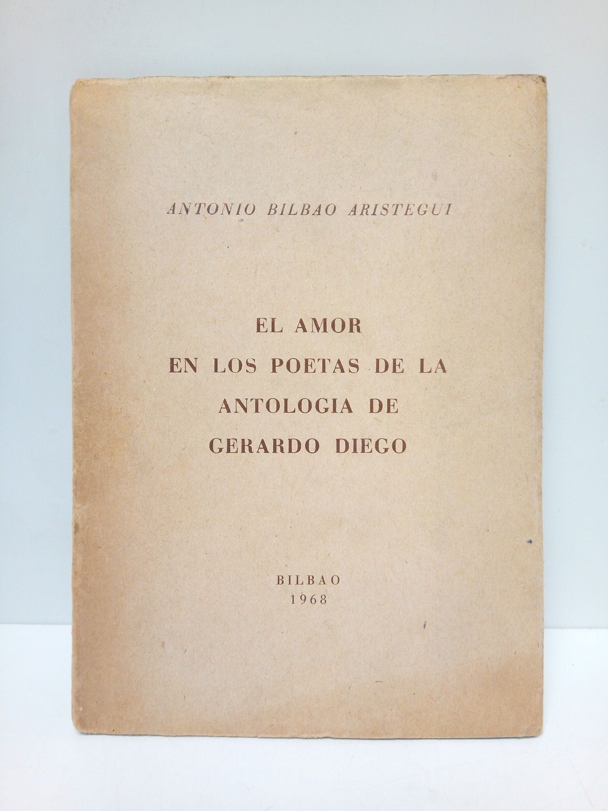 Al amor en los poetas de la antología de Gerardo …