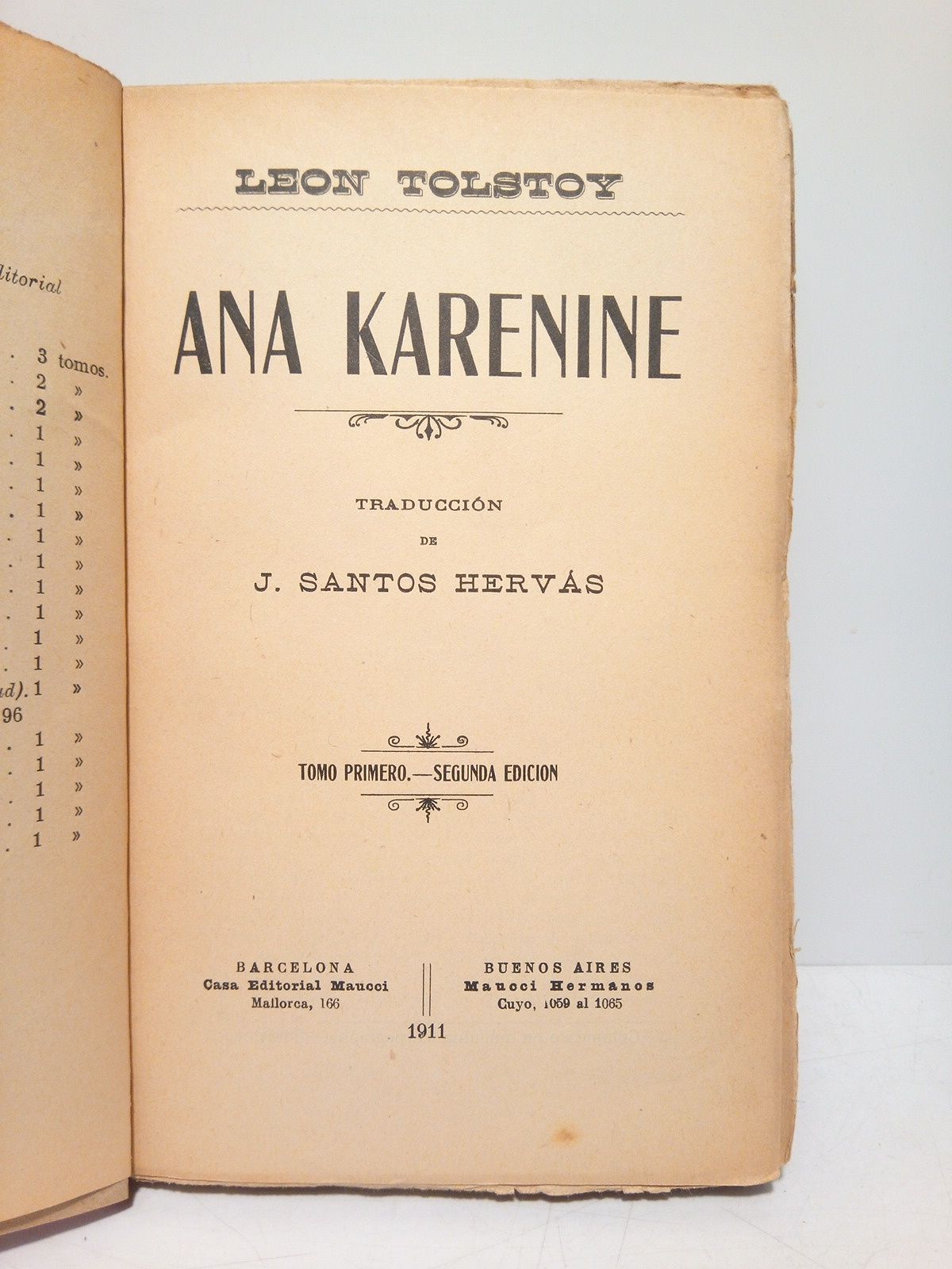 Ana Karenine / Traducción de J. Santos Hervás