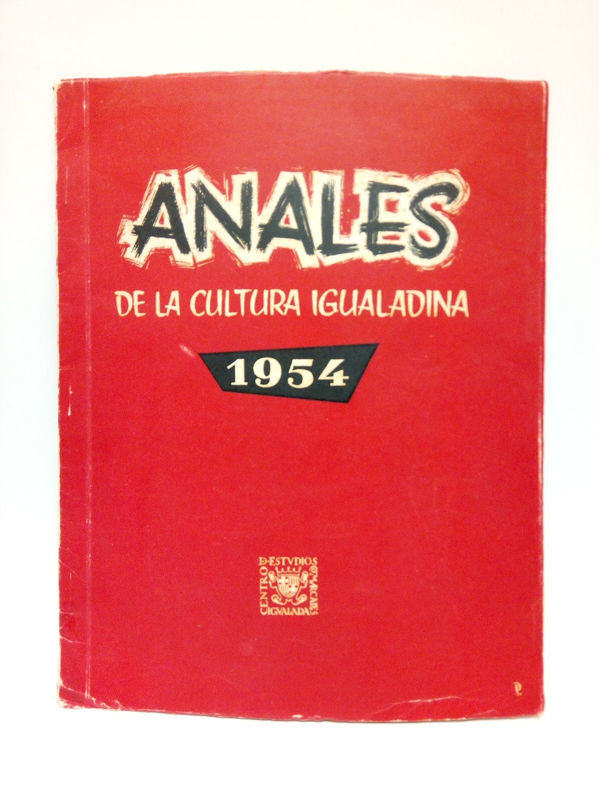 Anales de la Cultura Igualadina. 1954