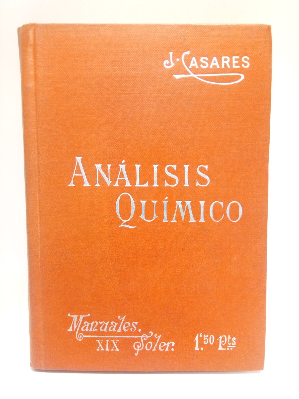 Análisis químico. (Tratado elemental)