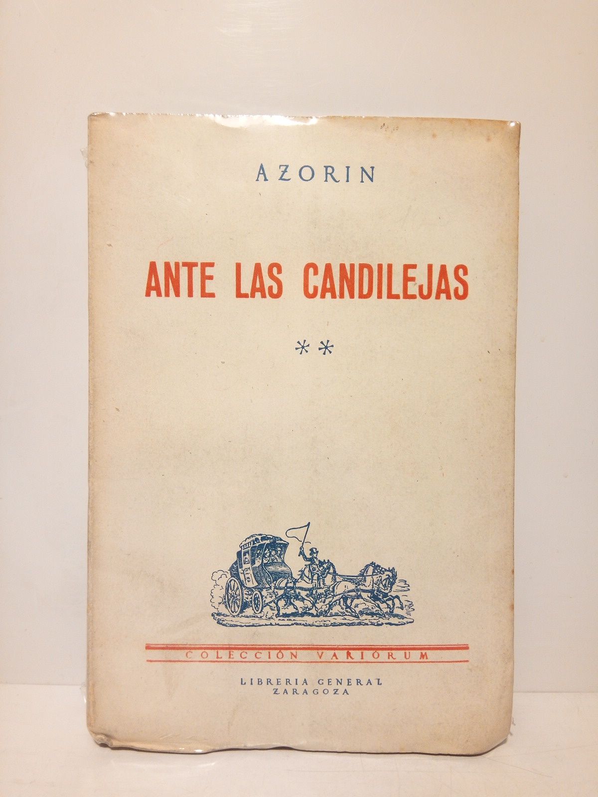 Ante las candilejas