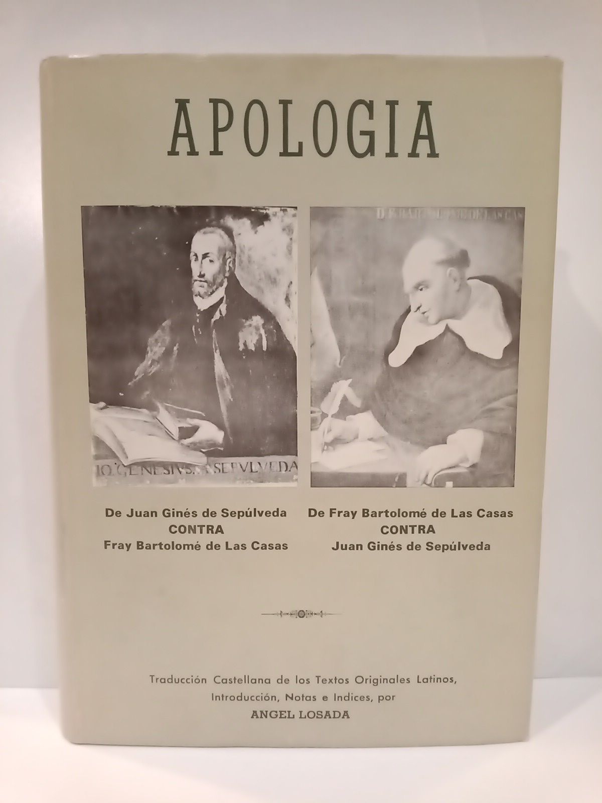 Apología de Juan Ginés de Sepúlveda contra Fray Bartolomé de …