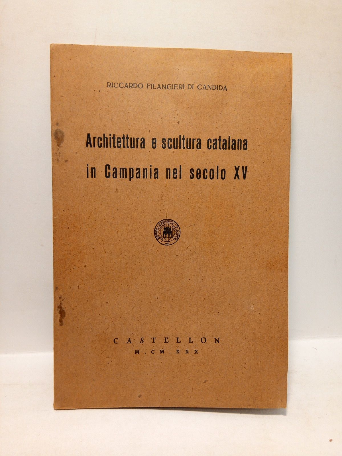 Architettura e scultura catalana in Campania nel secolo XV