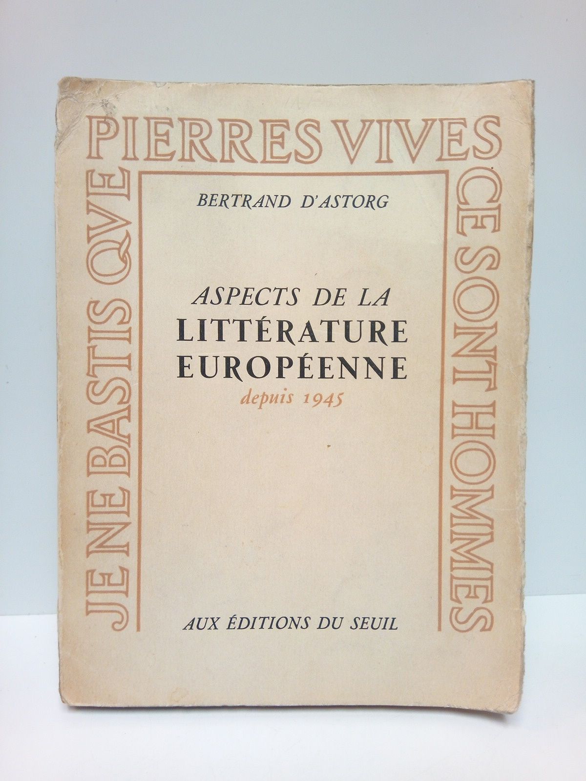 Aspects de la littérature européenne depuis 1945