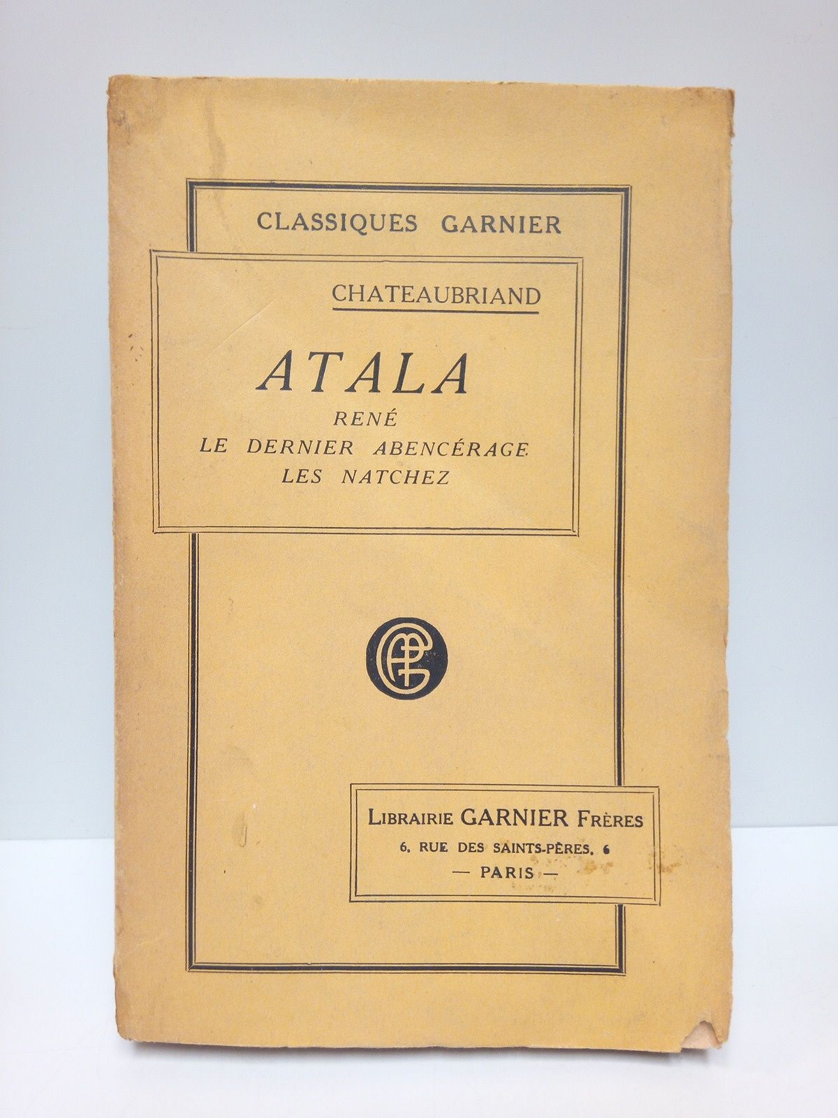 Atala; René; Le dernier Abencerage; Les Natchez