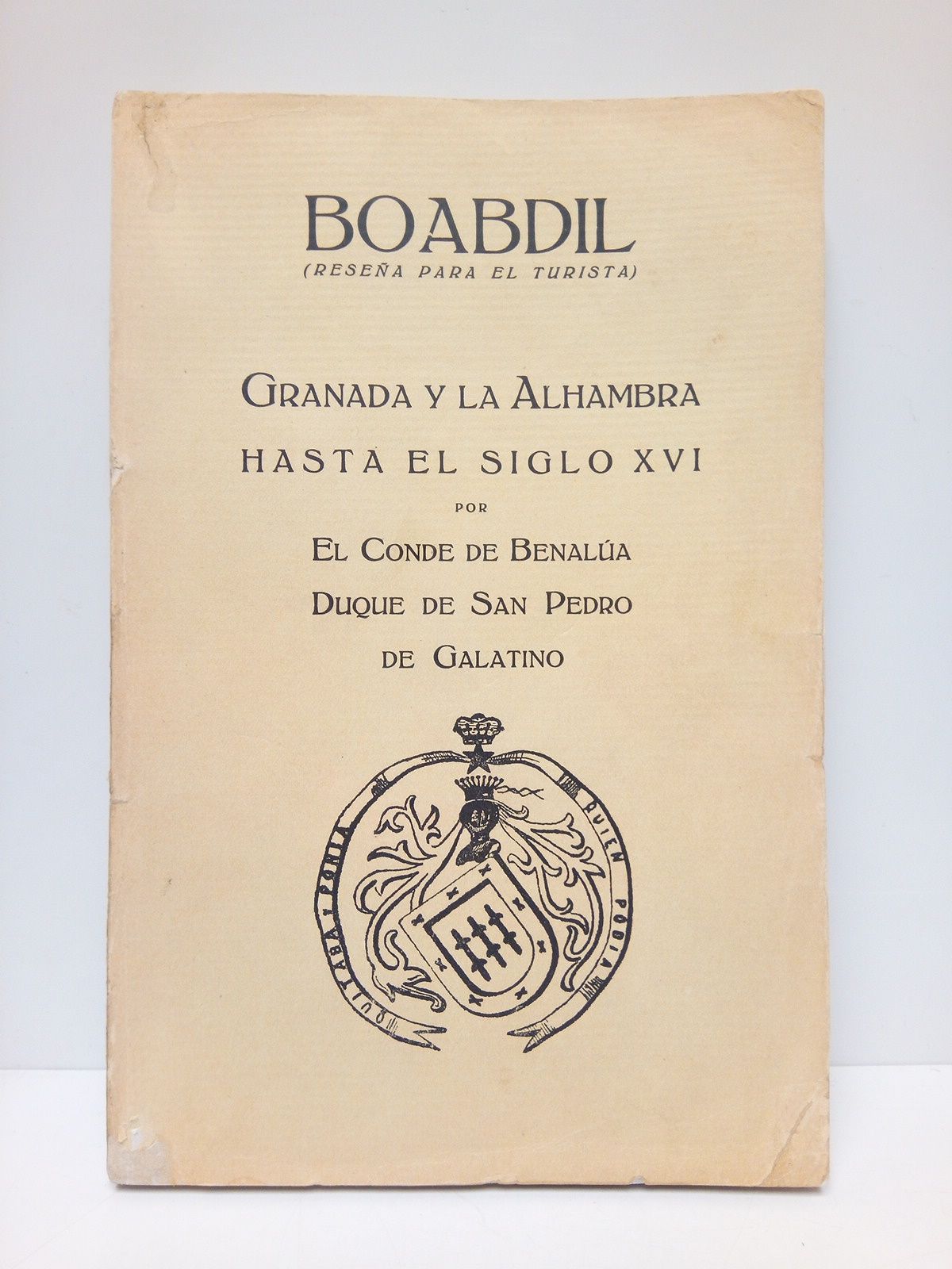 BOABDIL (reseña para el turista): Granada y la Alhambra hasta …