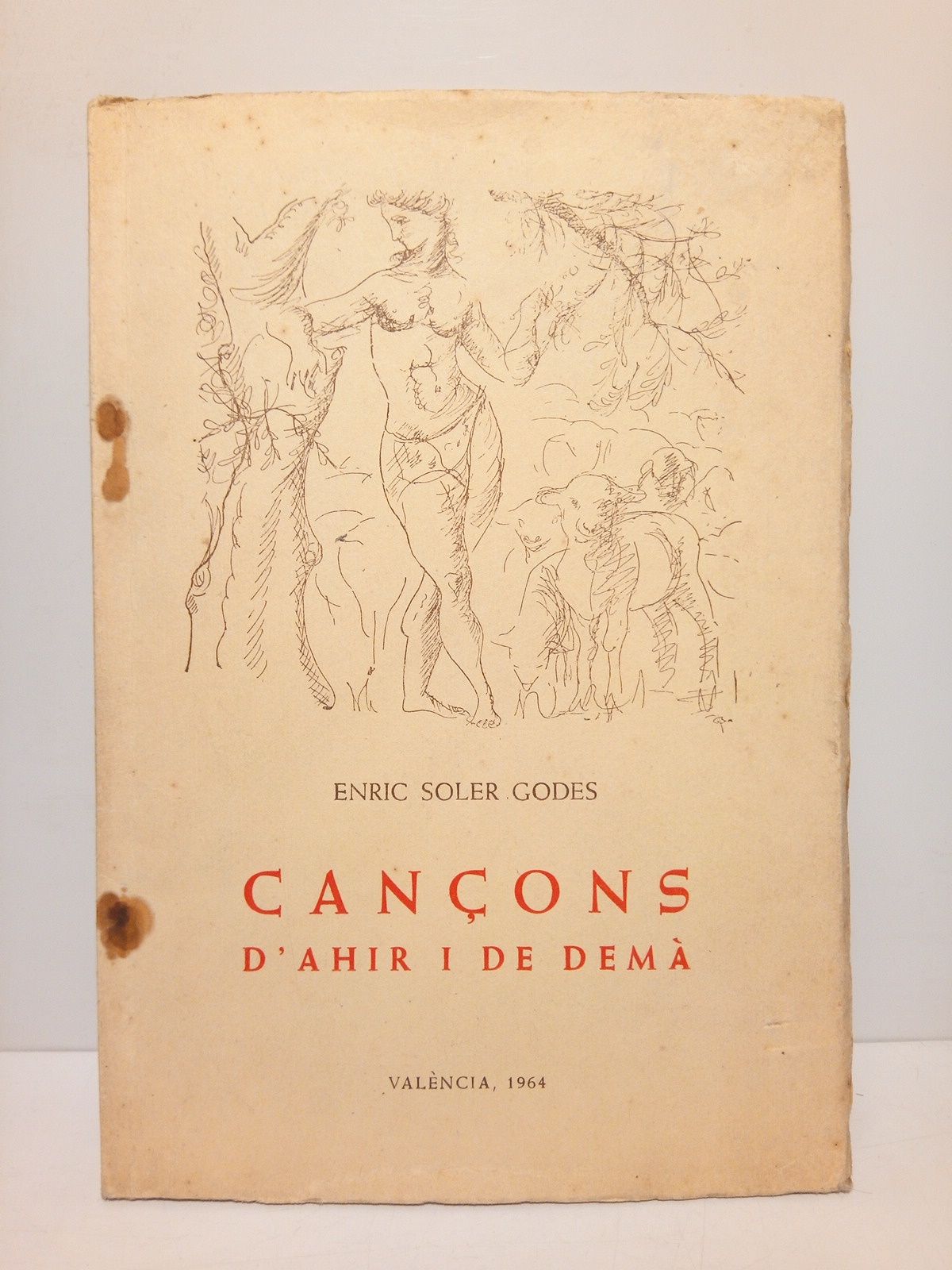 Cançons d'ahir i de demà [Poesías] / Il-lustracions de E. …